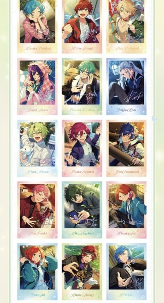 画像3: 【早期予約】偶像梦幻祭　中国限定　序曲ポラロイド　ランダム（10枚セット）（入金〆切6月25日・11月中旬発送予定) (3)
