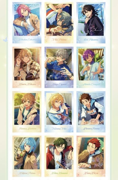 画像4: 【早期予約】偶像梦幻祭　中国限定　序曲ポラロイド　ランダム（10枚セット）（入金〆切6月25日・11月中旬発送予定) (4)