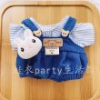 画像5: 【予約現品・なくなり次第終了】ぬい服　サロペットぬい服（入金〆切7日以内） (5)