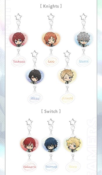 画像8: 【早期予約・2511特典対象】偶像梦幻祭　中国限定　LIMIT BREAKシリーズ　SD串串アクキー　選べる(1)　12種類セット・組み合わせセット（入金〆切3日以内・26年4月中旬発送予定)  (8)