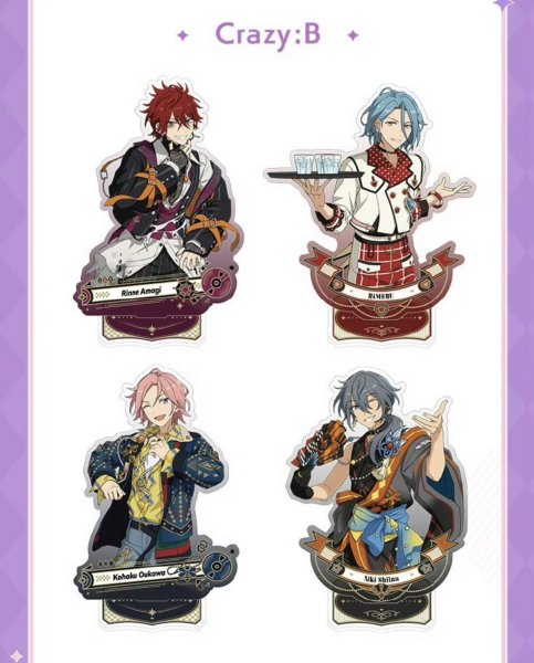 画像8: 【再販予約】偶像梦幻祭　中国限定　星伴アクスタ第三弾　ユニット（入金〆切3日以内)  (8)