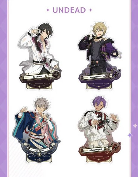 画像9: 【再販予約】偶像梦幻祭　中国限定　星伴アクスタ第三弾　ユニット（入金〆切3日以内)  (9)