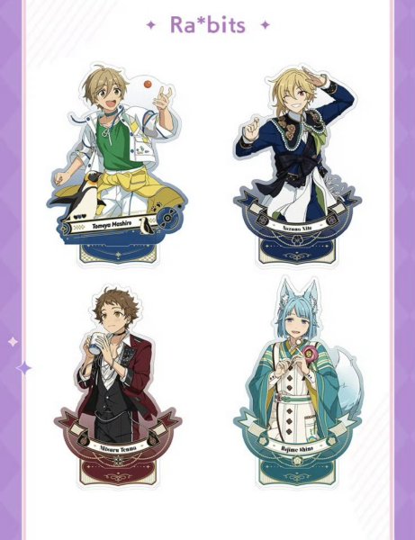 画像10: 【再販予約】偶像梦幻祭　中国限定　星伴アクスタ第三弾　ユニット（入金〆切3日以内)  (10)