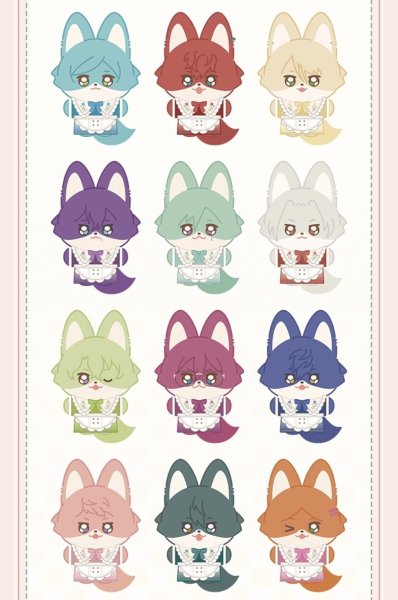 画像4: 【再販予約】偶像梦幻祭　中国限定　カフェーぬいぐるみ（入金〆切3日以内) (4)