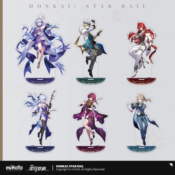 画像1: 【現品予約】崩壊スターレイル　中国限定　スターレイルLIVE　アクリルスタンド（入金〆切7日以内) (1)