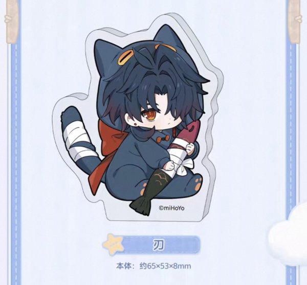 画像4: 【予約】崩壊スターレイル　中国限定　男子寮シリーズ　Q版アクリルスタンド（入金〆切5日以内・230日ほど発送予定） (4)