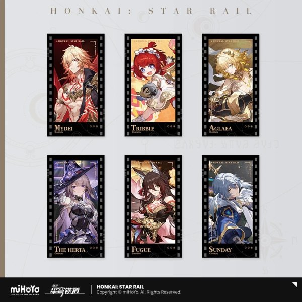 画像1: 【予約】崩壊スターレイル　中国限定　群星邀約シリーズ　フィルムカード（入金〆切7日以内） (1)