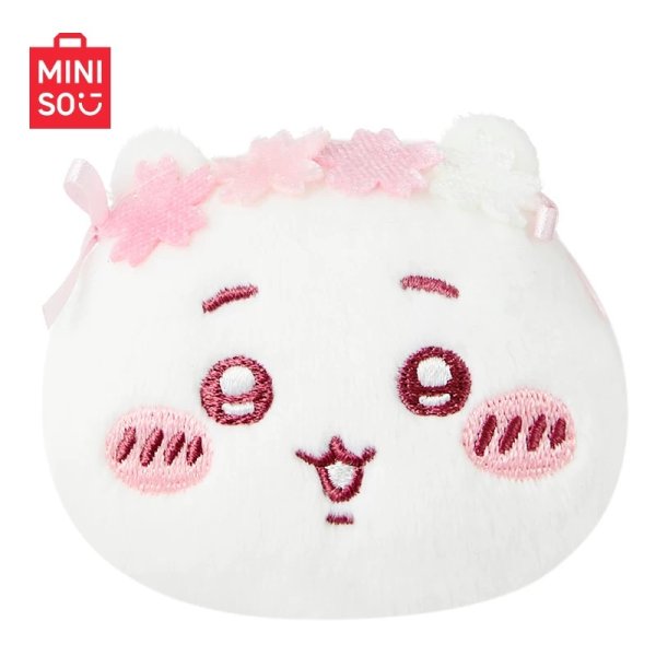 画像1: 【予約】ちいかわ　中国限定　Misonoコラボ　桜シリーズ　ぬいぐるみ缶バッジ（入金〆切7日以内・7月中旬発送予定)  (1)