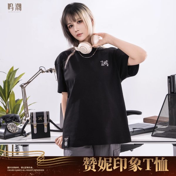 画像1: 【予約】鳴潮　中国限定　ザンニー Tシャツ（入金〆切6月19日・11月末発送予定） (1)