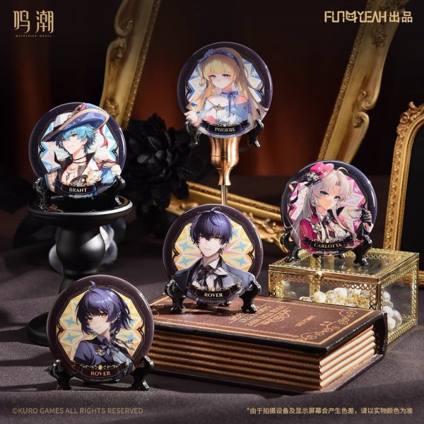 画像1: 【予約】鳴潮　中国限定　流光秘語シリーズ　缶バッジ　ブラインド・BOX（入金〆切3日以内・230日以内発送予定） (1)
