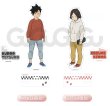 画像1: 【予約・なくなり次第終了】排球少年　中国限定　孤爪研磨　黒尾鉄朗　幼少期アクリルスタンド（入金〆切7日以内） (1)