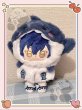 画像1: 【予約現品・なくなり次第終了】ぬい服　ふわふわサメパーカーつなぎ（入金〆切7日以内） (1)