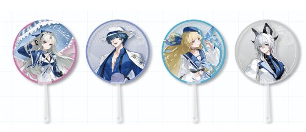 画像1: 【予約・なくなり次第終了】鳴潮　中国限定　ローソンコラボ　POP-UP限定　うちわ（入金〆切3日以内・7月末発送予定)  (1)