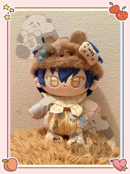 画像1: 【予約現品・なくなり次第終了】ぬい服　小クマコーデセット（入金〆切7日以内） (1)