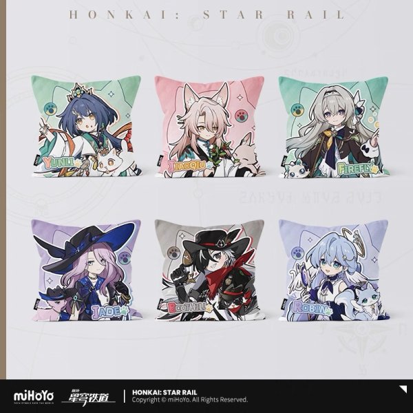 画像1: 【予約現品】崩壊スターレイル　中国限定　小不点猫猫シリーズ　枕カバー（入金〆切7日以内） (1)