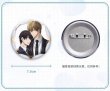画像4: 【予約】抱かれたい男1位に脅されています。　中国限定　星河コラボ　75mm缶バッジ（入金〆切7日以内） (4)