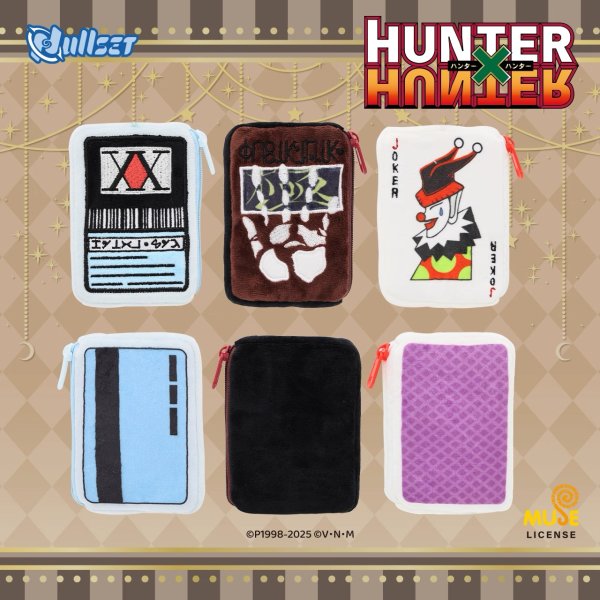 画像1: 【予約】HUNTER×HUNTER　中国限定　Nullsetコラボ　ポーチ（入金〆切7日以内・26年1月末発送予定) (1)