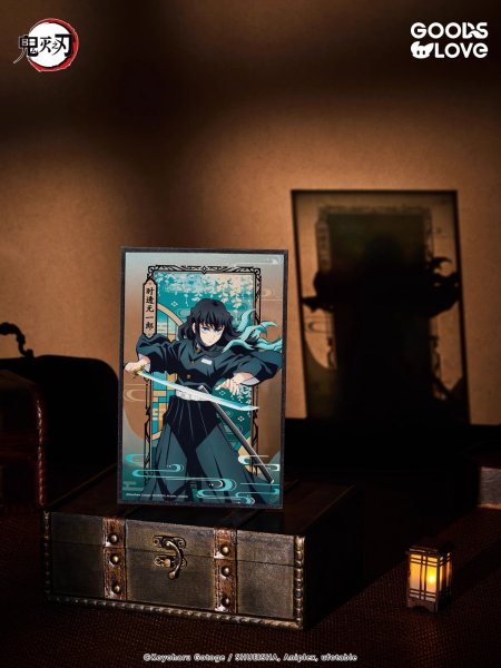 画像2: 【予約】鬼滅の刃 中国限定 GOODSLOVEコラボ  アクリル色紙(入金〆切3日以内)  (2)
