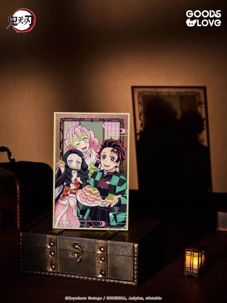画像4: 【予約】鬼滅の刃 中国限定 GOODSLOVEコラボ  アクリル色紙(入金〆切3日以内)  (4)