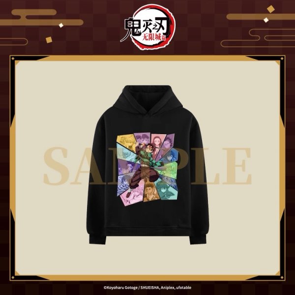 画像2: 【予約】鬼滅の刃　中国限定　Aniplexコラボ　無限城編　パーカー（入金〆切3日以内・12月末発送予定)  (2)