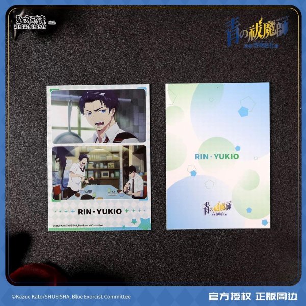 画像5: 【予約】青の祓魔師　中国限定　星河コラボ　島根啓明結社篇　ポラロイド（入金〆切5日以内・12月下旬発送予定)  (5)