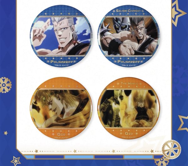 画像6: 【予約】ジョジョの奇妙な冒険　スターダストクルセイダース　中国限定　BOOMCOMICコラボ　缶バッジ　ブラインド・BOX（入金〆切3日以内)  (6)