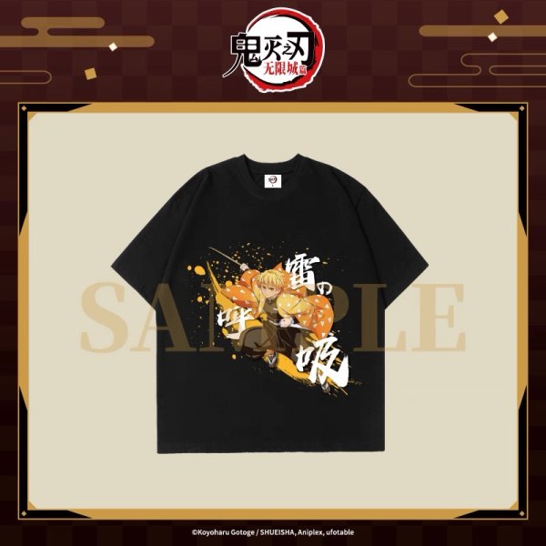 画像3: 【予約】鬼滅の刃　中国限定　Aniplexコラボ　無限城編　Tシャツ（入金〆切3日以内・12月末発送予定)  (3)