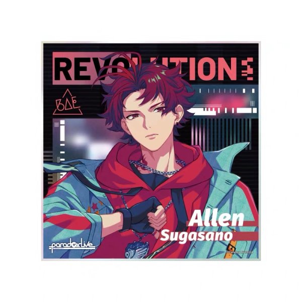 画像2: 【予約】Paradox Live　中国限定　IPSTARコラボ　REVOLUTIONシリーズ　色紙（入金〆切3日以内） (2)