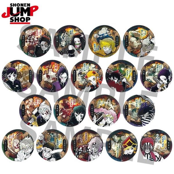 画像1: 【予約】鬼滅の刃　上海JUMPSHOP   缶バッジ(ブラインド)（入金〆切3日以内)  (1)