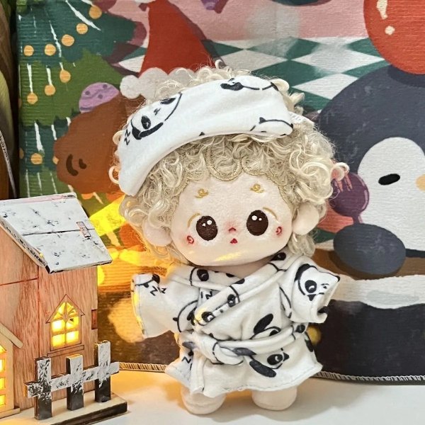 画像1: 【予約現品・なくなり次第終了】ぬい服　ガウン＆ねんね袋セット（入金〆切7日以内） (1)