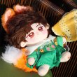 画像3: 【予約現品・なくなり次第終了】ぬい服　かえるのサロペットセット（入金〆切7日以内） (3)