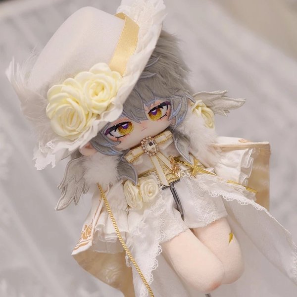 画像1: 【予約現品・なくなり次第終了】ぬい服　白騎士（入金〆切7日以内） (1)