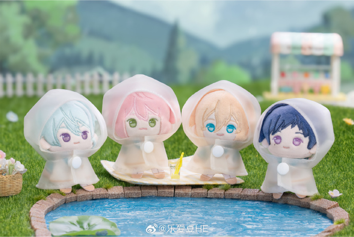予約】偶像梦幻祭 中国限定 レインコート指ぬいぐるみ（入金〆切