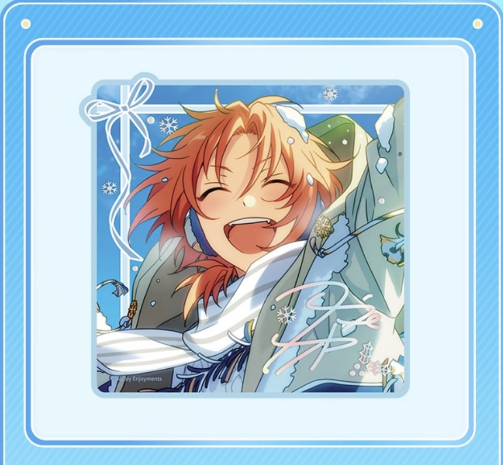 早期予約】偶像梦幻祭 中国限定 冬季テーマアクリルブロック BOX（入金