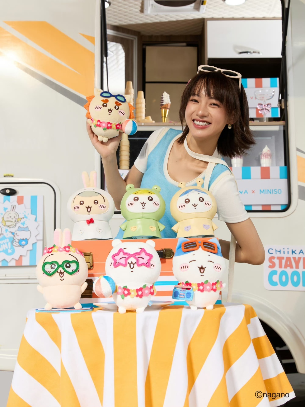 予約】ちいかわ 中国限定 MINISOコラボ 夏祭りシリーズ