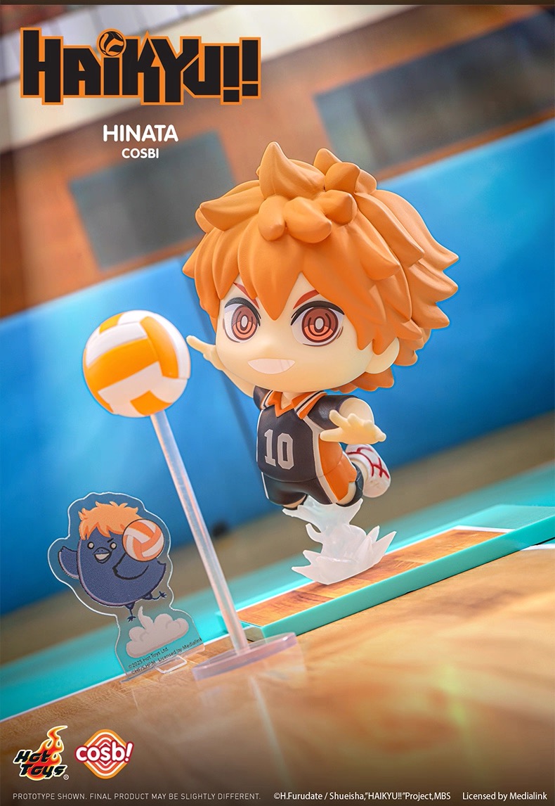 ハイキュー！　中国限定　マスコット　フィギュア　BOX セット　ミニカード付き 予約】ハイキュー!! 中国限定 HOTTOYSコラボ COSBIミニ