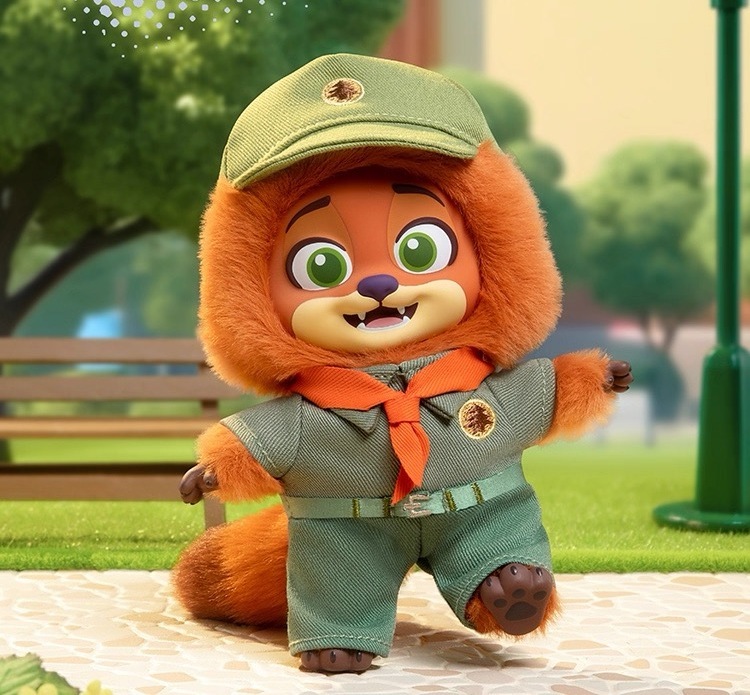 予約】ズートピア 中国限定 TOPTOYコラボ ぬいぐるみストラップ