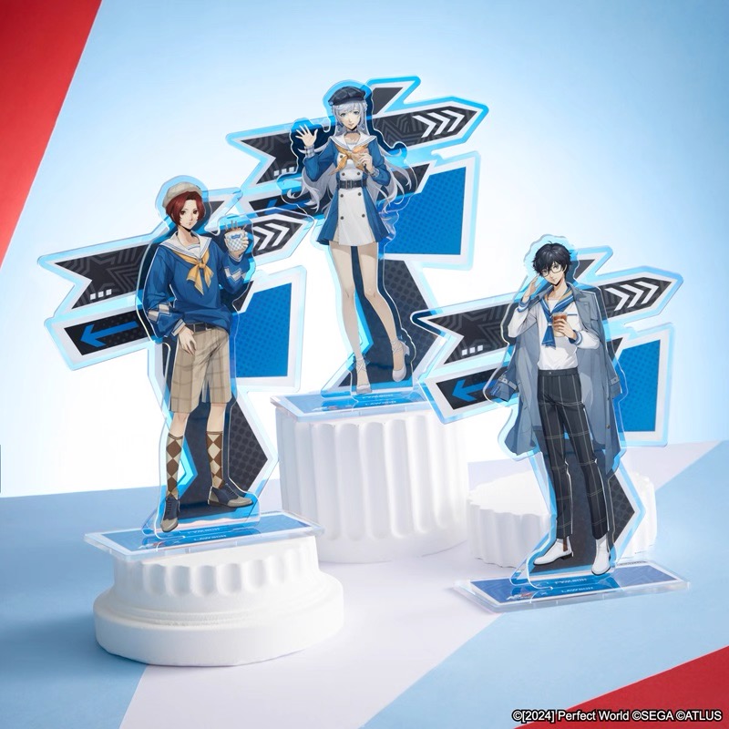 ペルソナ5 中国販売　SEGA アクリルスタンド　全種セット　別売り可 ペルソナ5 中国販売 SEGA アクリルスタンド 全種セット 別売り可